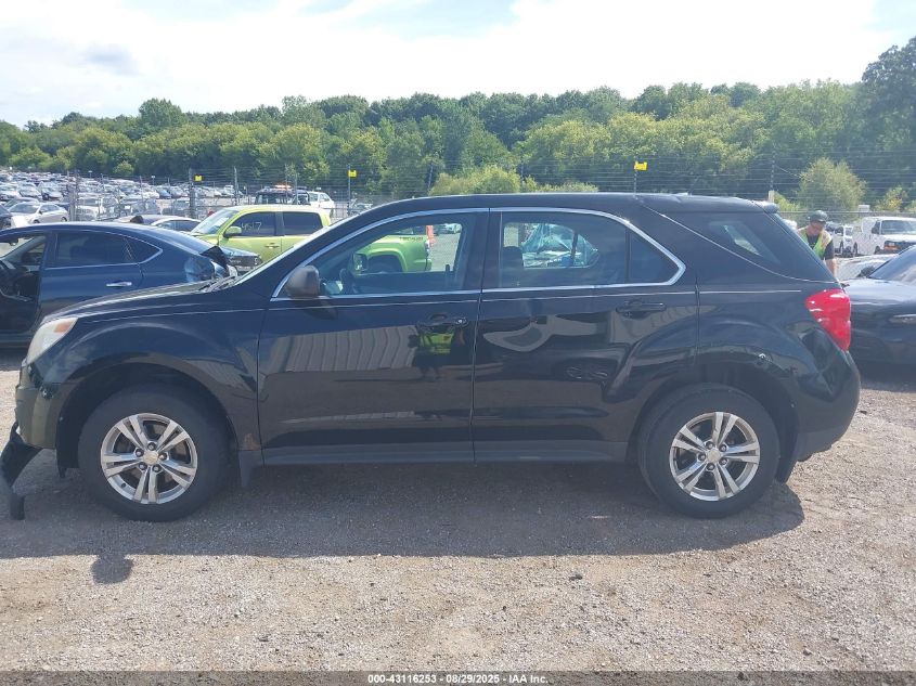 2011 Chevrolet Equinox Ls VIN: 2CNALBEC7B6476455 Lot: 43116253