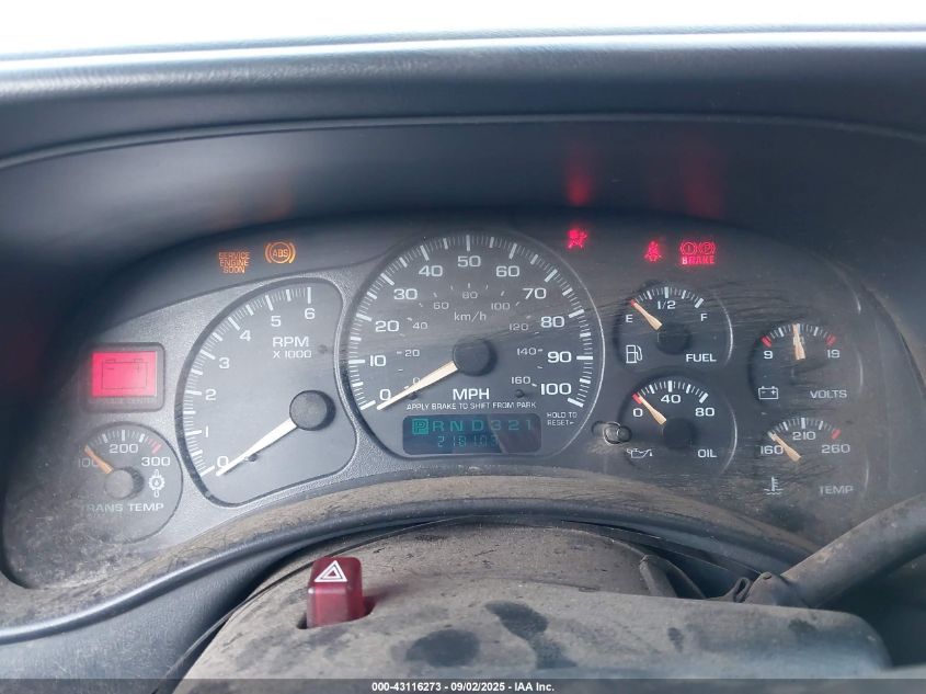 2002 GMC Sierra 1500Hd Sle VIN: 1GTGK13U92F141131 Lot: 43116273