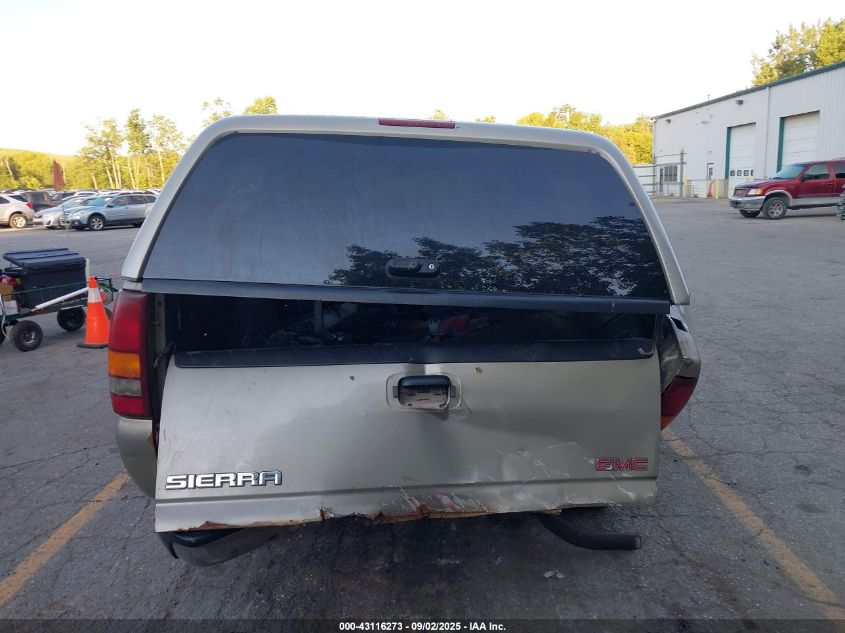 2002 GMC Sierra 1500Hd Sle VIN: 1GTGK13U92F141131 Lot: 43116273