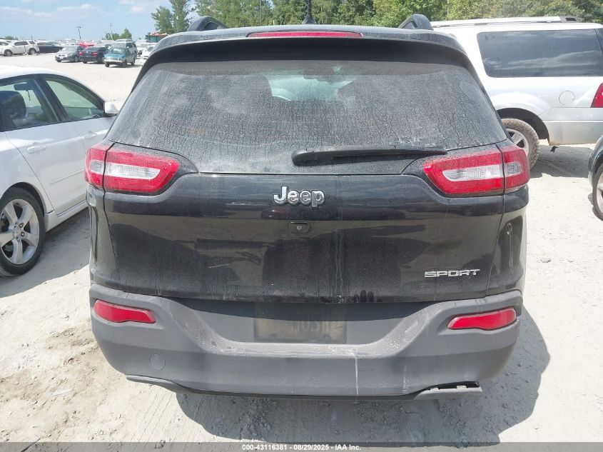 2015 Jeep Cherokee Sport VIN: 1C4PJLAB7FW731401 Lot: 43116381