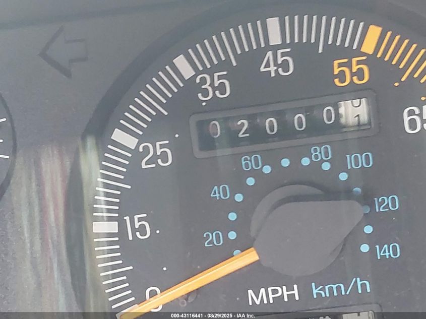 1991 Ford Aerostar VIN: 1FMDA31UXMZB40491 Lot: 43116441