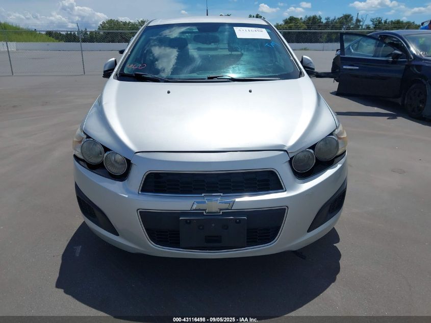 2012 Chevrolet Sonic 1Lt VIN: 1G1JD5SB3C4211154 Lot: 43116498