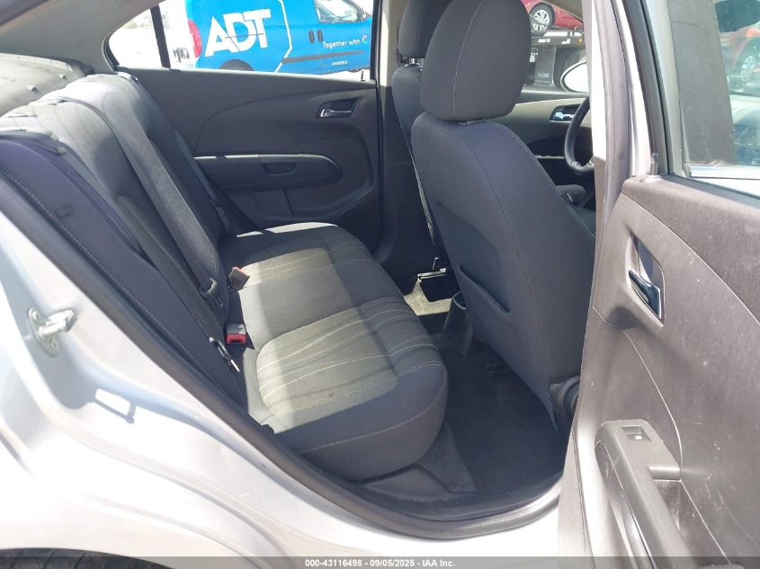 2012 Chevrolet Sonic 1Lt VIN: 1G1JD5SB3C4211154 Lot: 43116498