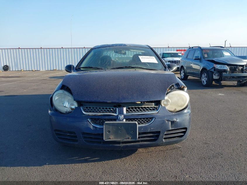2004 Dodge Neon Se VIN: 1B3ES26C14D557335 Lot: 43116523