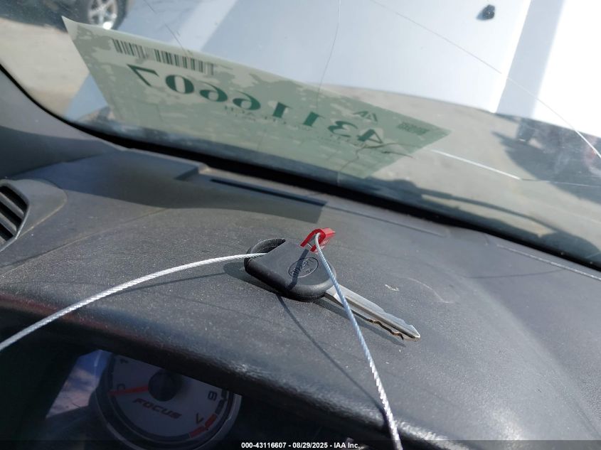 2011 Ford Focus Se VIN: 1FAHP3FN7BW197242 Lot: 43116607