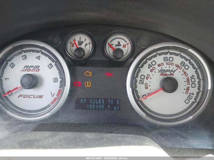 2011 Ford Focus Se VIN: 1FAHP3FN7BW197242 Lot: 43116607