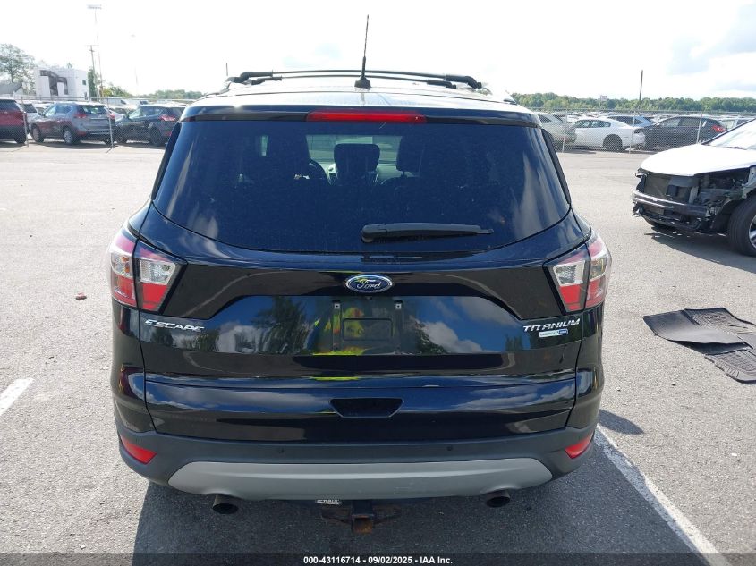 2017 Ford Escape Titanium VIN: 1FMCU9J90HUD02438 Lot: 43116714