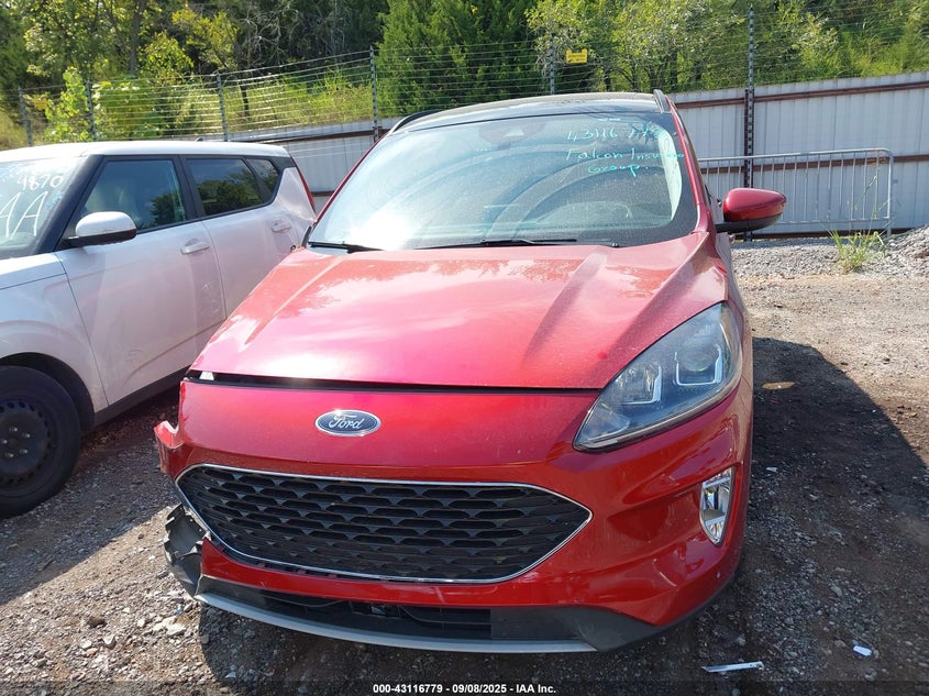 2022 Ford Escape Sel VIN: 1FMCU0H62NUA13225 Lot: 43116779