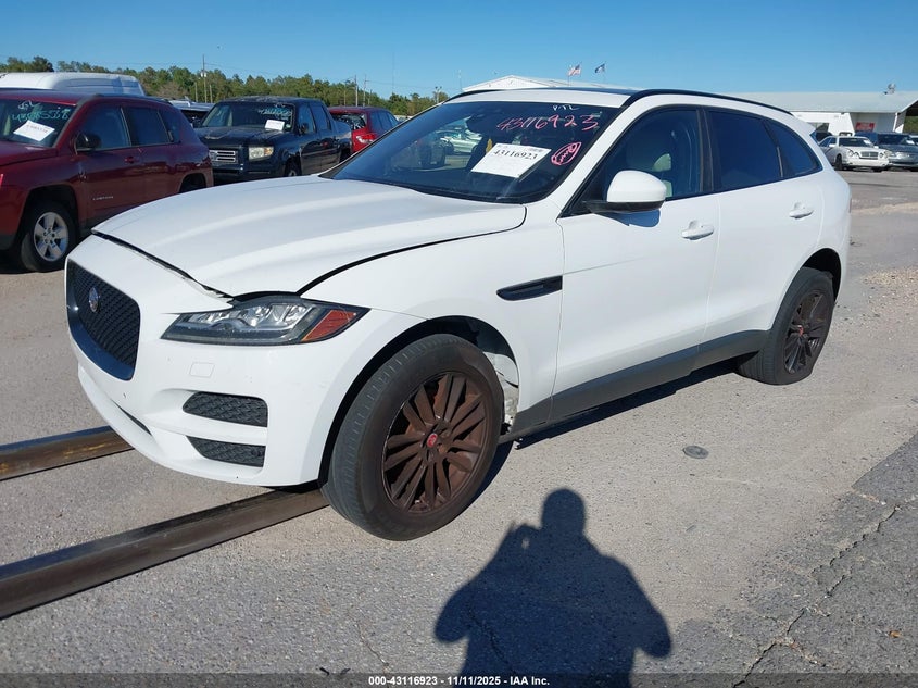 Vin: sadck2gx4ja296422, lot: 43611233, jaguar f-pace 30t prestige 20182
