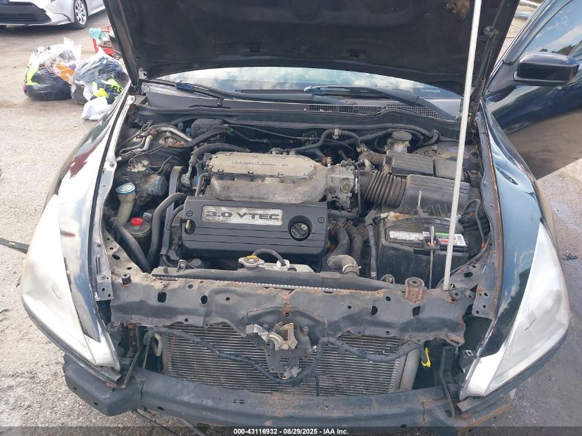 2006 Honda Accord 3.0 Ex VIN: 1HGCM826X6A008824 Lot: 43116932