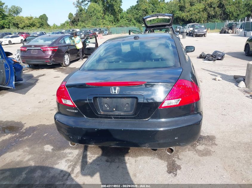 2006 Honda Accord 3.0 Ex VIN: 1HGCM826X6A008824 Lot: 43116932