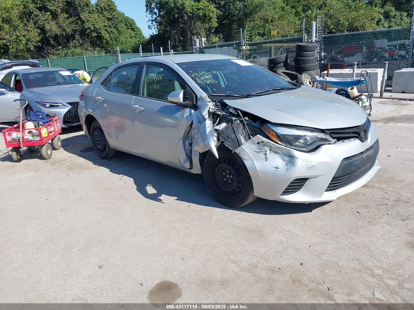 2014 TOYOTA COROLLA L/LE/LE PLS/PRM/S/S PLS - 2T1BURHE4EC211247