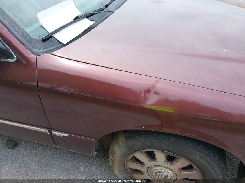 2005 Mercury Grand Marquis Ls/Lse VIN: 2MEFM75W35X617338 Lot: 43117221