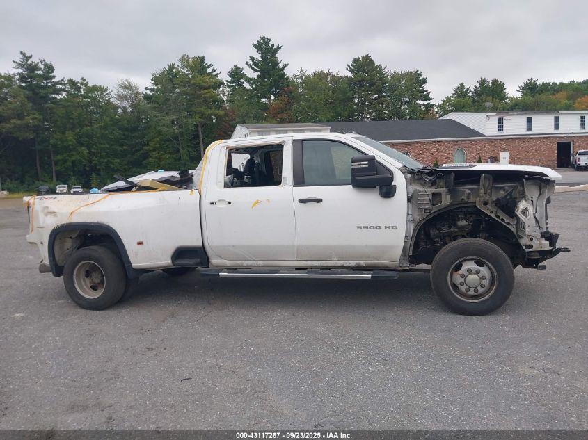 2022 Chevrolet Silverado 3500Hd 4Wd Long Bed Wt VIN: 1GC4YSEY4NF311424 Lot: 43117267
