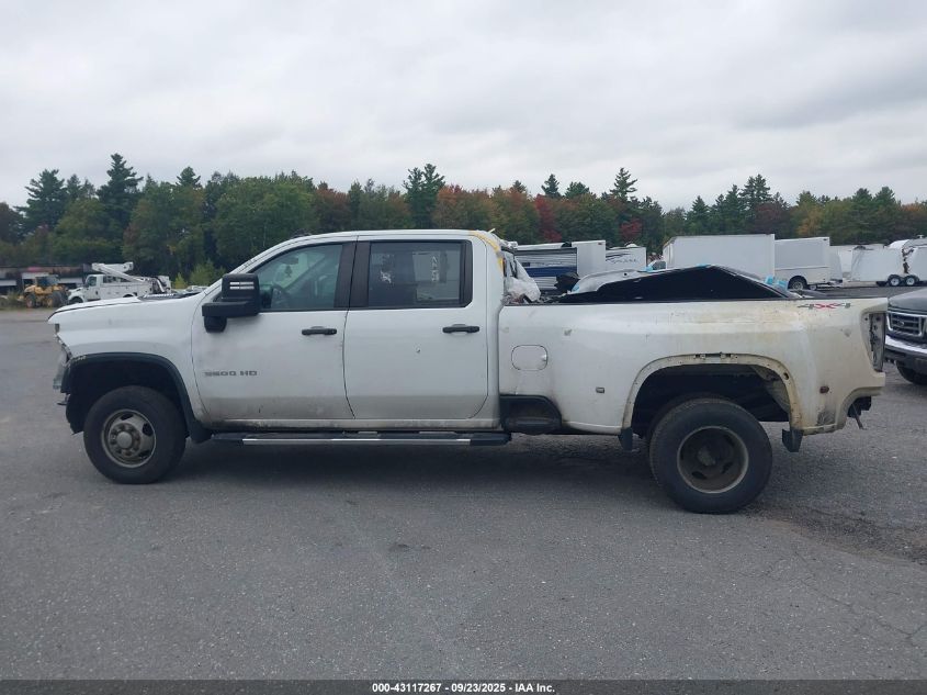2022 Chevrolet Silverado 3500Hd 4Wd Long Bed Wt VIN: 1GC4YSEY4NF311424 Lot: 43117267