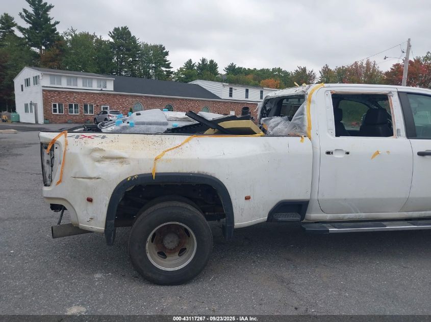 2022 Chevrolet Silverado 3500Hd 4Wd Long Bed Wt VIN: 1GC4YSEY4NF311424 Lot: 43117267