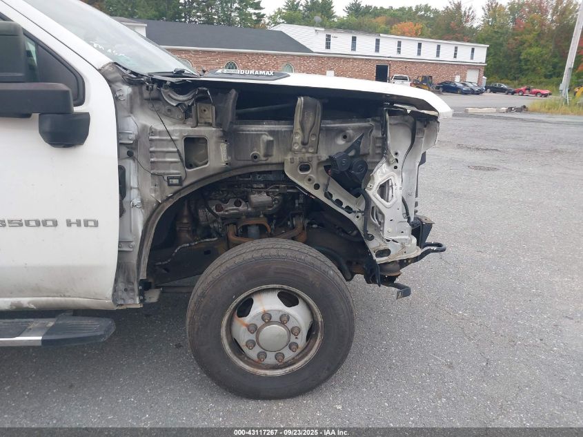 2022 Chevrolet Silverado 3500Hd 4Wd Long Bed Wt VIN: 1GC4YSEY4NF311424 Lot: 43117267
