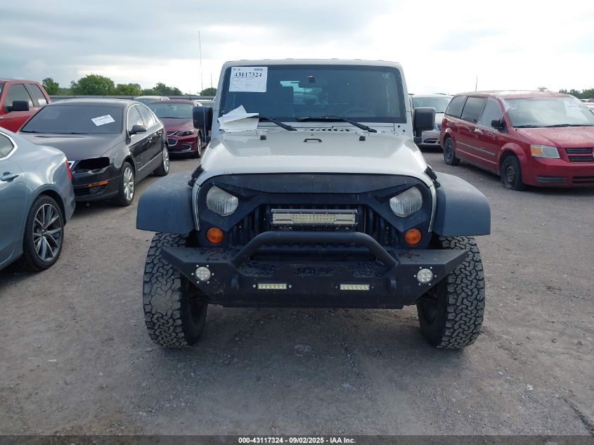 2007 Jeep Wrangler X VIN: 1J4FA24197L134661 Lot: 43117324
