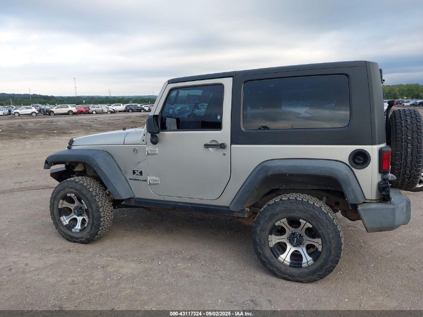 2007 Jeep Wrangler X VIN: 1J4FA24197L134661 Lot: 43117324