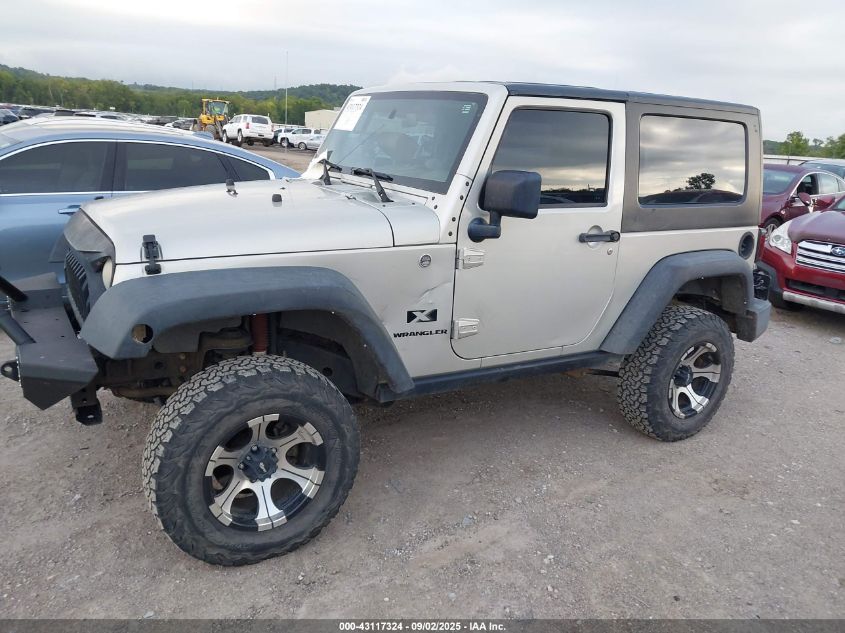 2007 Jeep Wrangler X VIN: 1J4FA24197L134661 Lot: 43117324