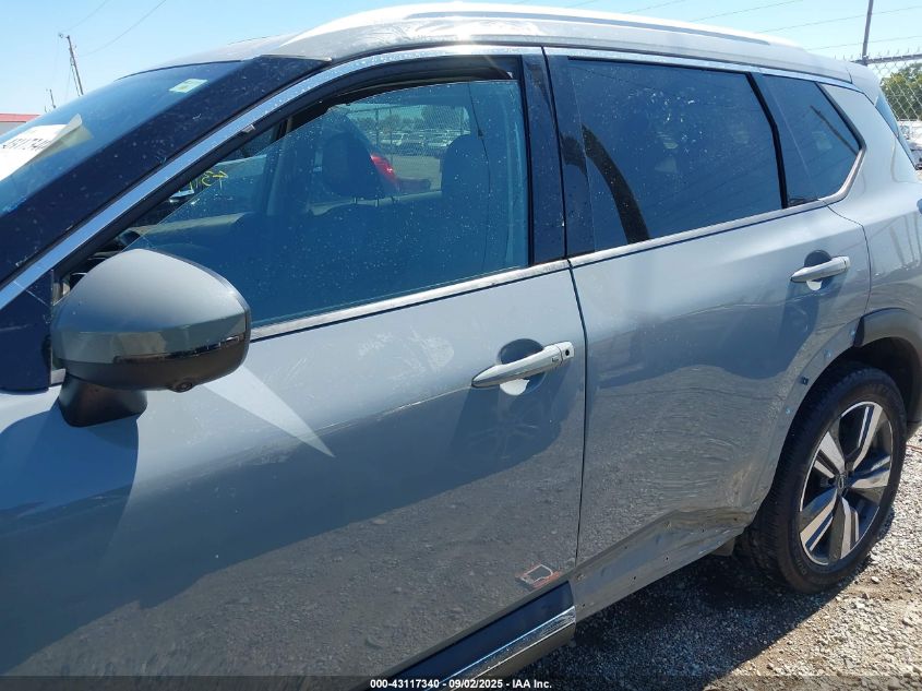 2023 Nissan Rogue Sl Intelligent Awd VIN: 5N1BT3CB5PC804507 Lot: 43117340