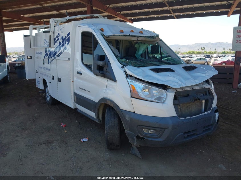 2021 Ford Transit-350 Cutaway white other gasoline 1FDBW5P81MKA16259 photo #3