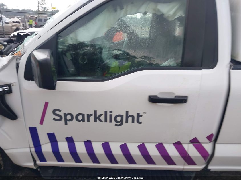 2021 Ford F-150 Xl VIN: 1FTNF1C87MKE08291 Lot: 43117425