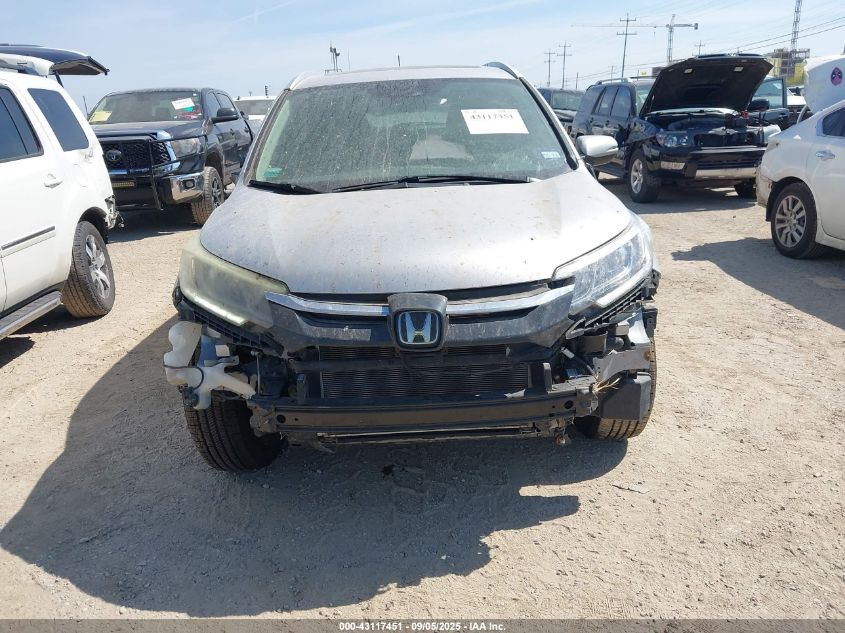 2016 Honda Cr-V Touring VIN: 5J6RM3H95GL011255 Lot: 43117451