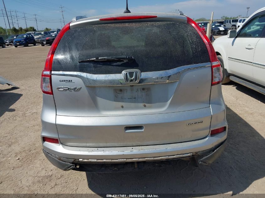 2016 Honda Cr-V Touring VIN: 5J6RM3H95GL011255 Lot: 43117451