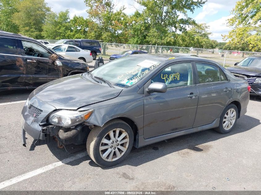 2010 Toyota Corolla S VIN: 2T1BU4EEXAC467099 Lot: 43117598