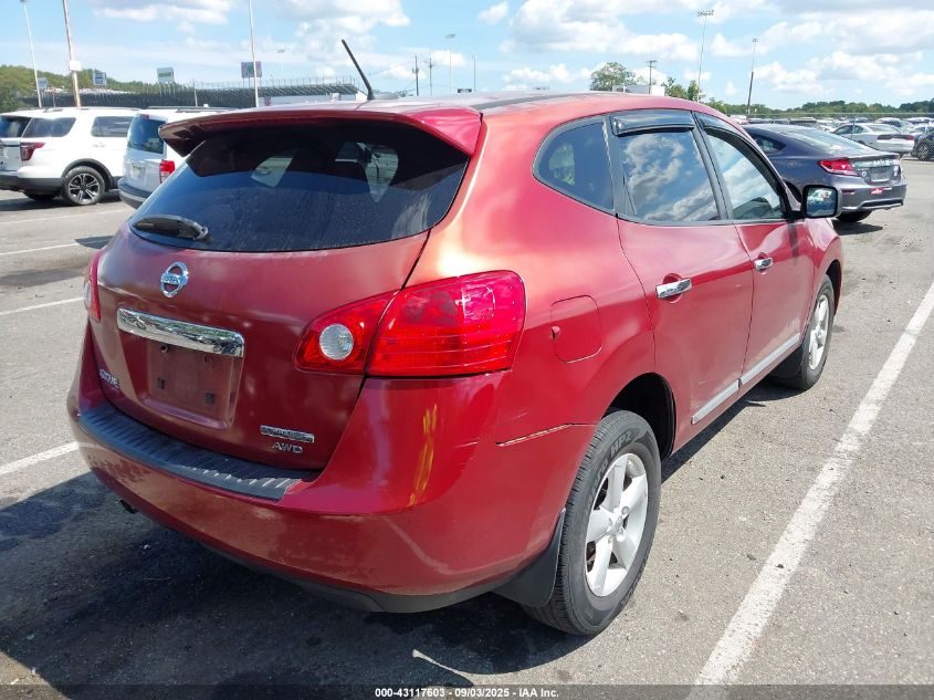 2012 Nissan Rogue S VIN: JN8AS5MV3CW412954 Lot: 43117603