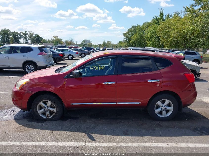 2012 Nissan Rogue S VIN: JN8AS5MV3CW412954 Lot: 43117603