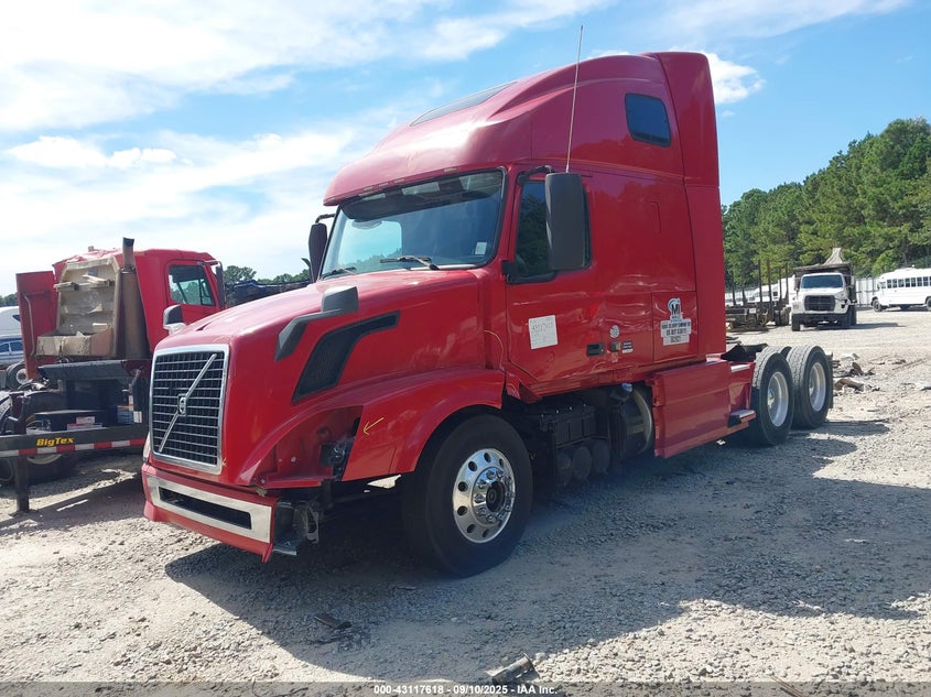 2013 Volvo Vn Vnl red null diesel 4V4NC9TG4DN130239 photo #3
