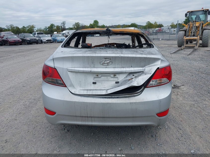 2014 Hyundai Accent Gls VIN: KMHCU4AE7EU761011 Lot: 43117706