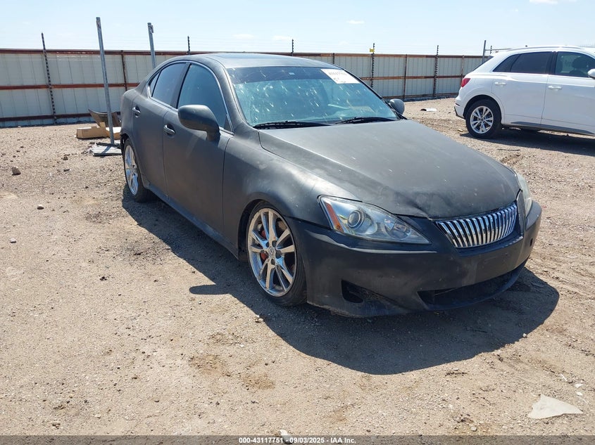 2006 Lexus Is 350 black sedan gasoline JTHBE262762005965 photo #1