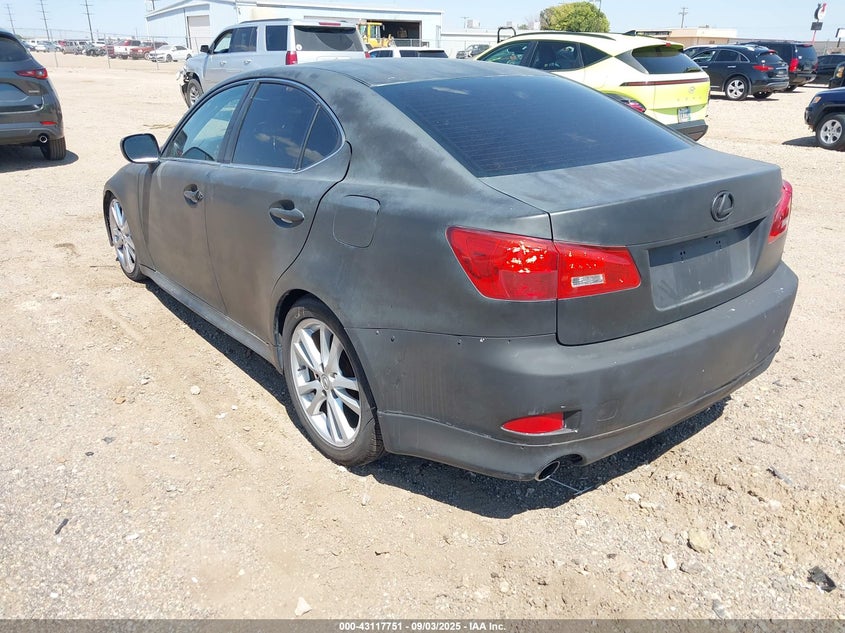 2006 Lexus Is 350 black sedan gasoline JTHBE262762005965 photo #4