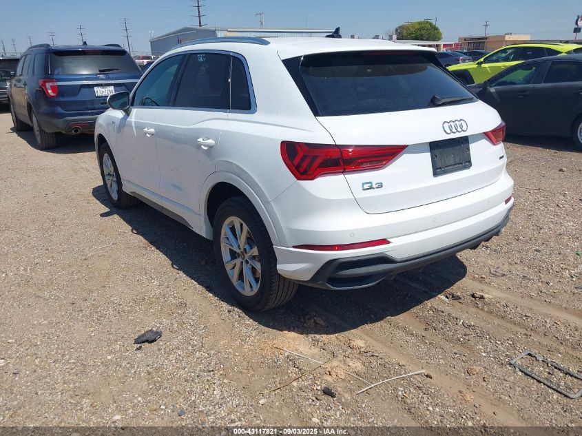 2025 Audi Q3 - WA1DECF35S1017504