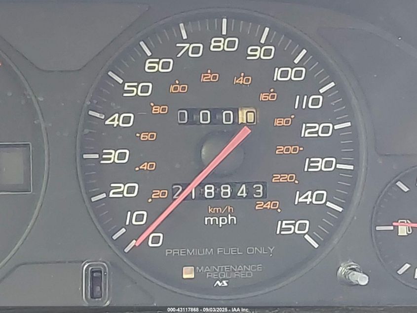 1999 Honda Prelude VIN: JHMBB6241XC002742 Lot: 43117868