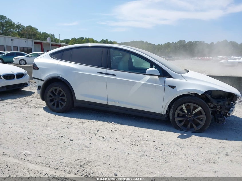 2023 Tesla Model X Dual Motor All-Wheel Drive/Standard Range VIN: 7SAXCBE57PF369944 Lot: 43117890