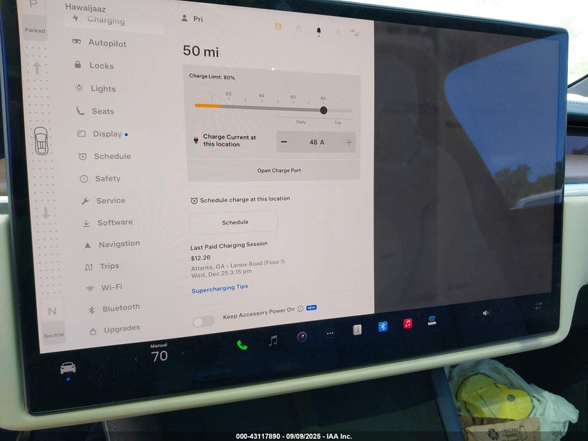 2023 Tesla Model X Dual Motor All-Wheel Drive/Standard Range VIN: 7SAXCBE57PF369944 Lot: 43117890