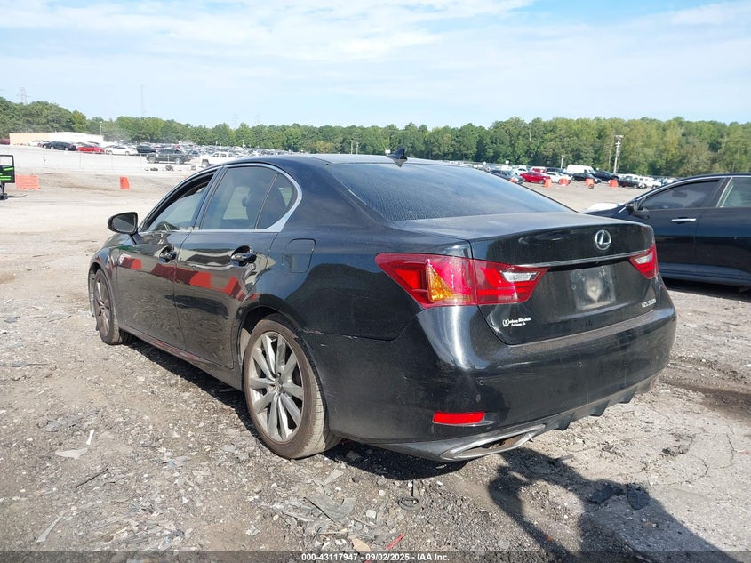 2014 Lexus Gs 350 black sedan gasoline JTHBE1BL8E5041816 photo #4
