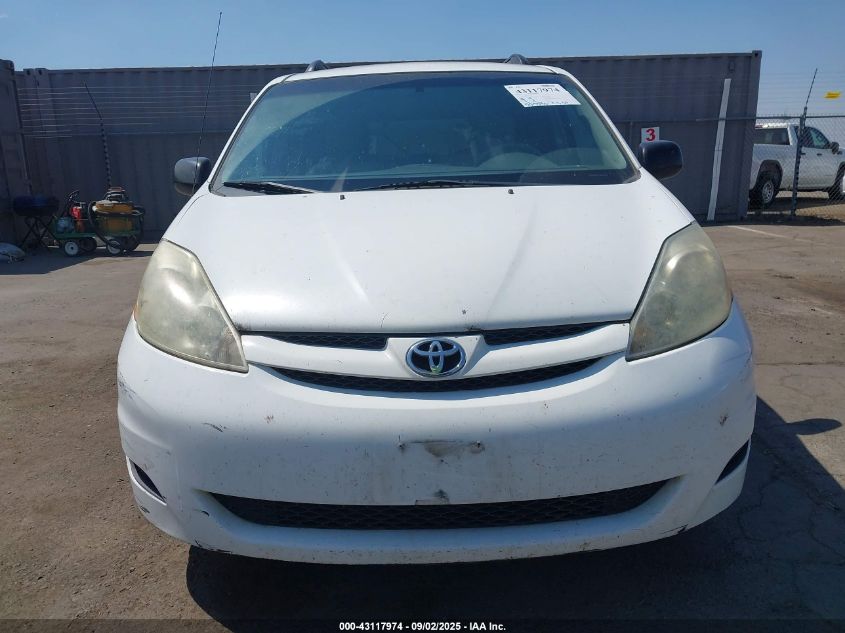 2009 Toyota Sienna Le VIN: 5TDZK23CX9S261438 Lot: 43117974