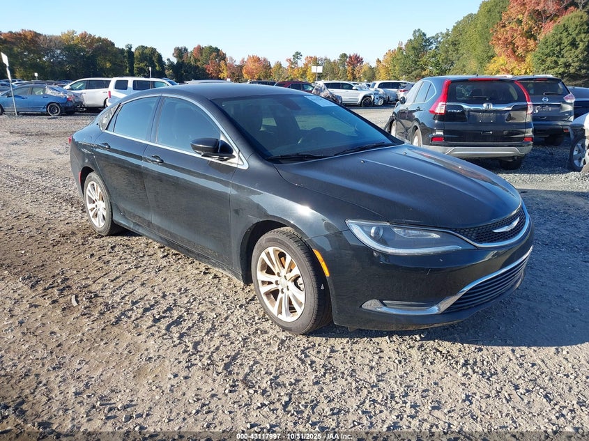 1C3CCCAB4GN145078 2016 Chrysler 200 Limited auction photo 1