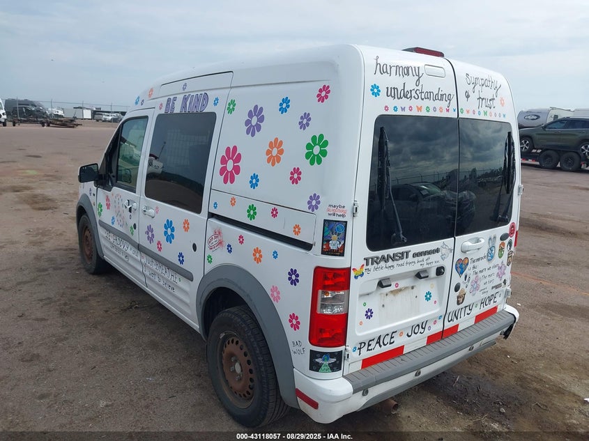 Vin: nm0ks9bn1ct075922, lot: 43612367, ford transit connect xlt 20123