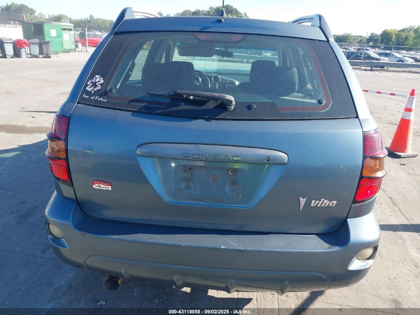 2007 Pontiac Vibe VIN: 5Y2SL65877Z404887 Lot: 43118058