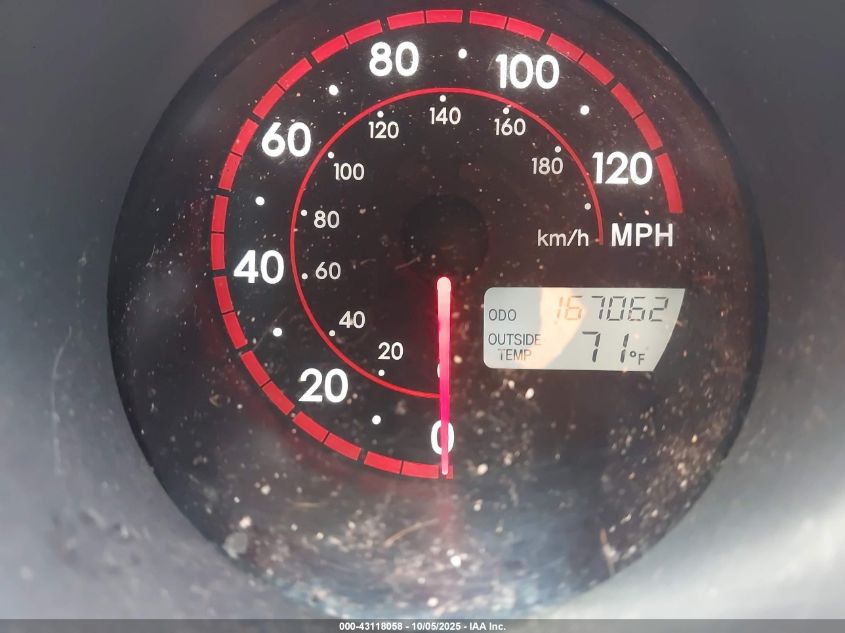 2007 Pontiac Vibe VIN: 5Y2SL65877Z404887 Lot: 43118058