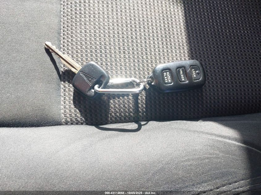 2007 Pontiac Vibe VIN: 5Y2SL65877Z404887 Lot: 43118058