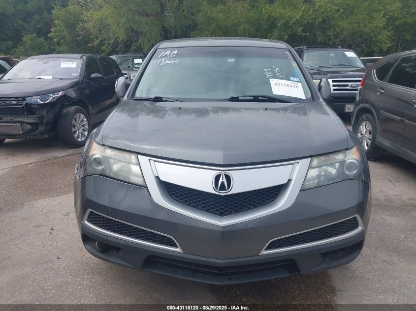 2012 Acura Mdx VIN: 2HNYD2H23CH510989 Lot: 43118120