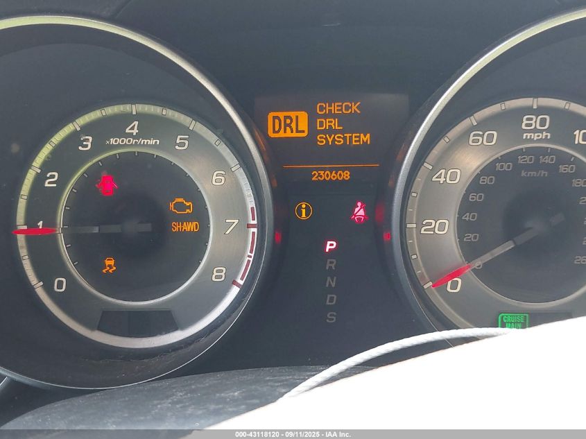 2012 Acura Mdx VIN: 2HNYD2H23CH510989 Lot: 43118120