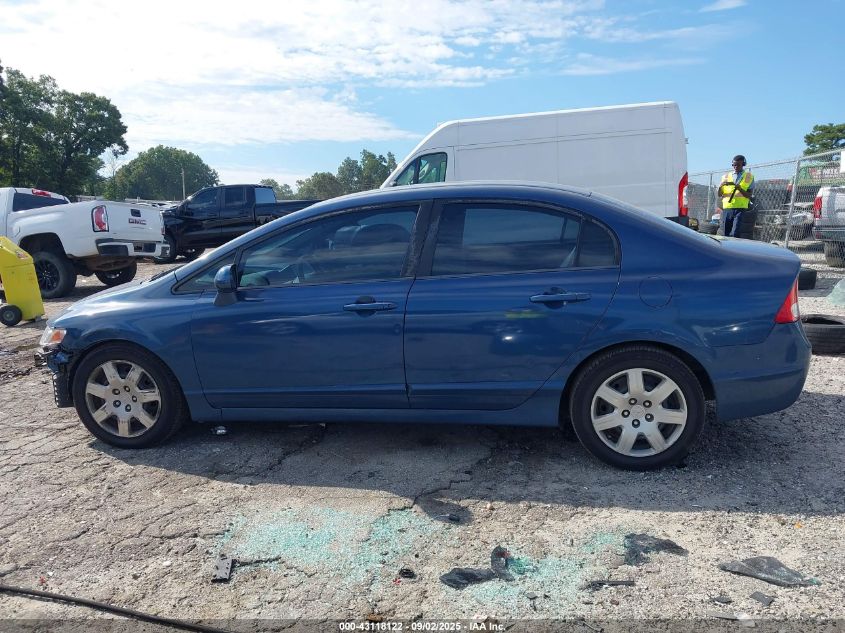 2009 Honda Civic Lx VIN: 2HGFA16529H350546 Lot: 43118122